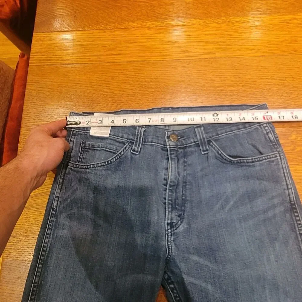 Levi's 508 Jeans Men's Blue Denim Regular Taper, 32x32, Black Tab